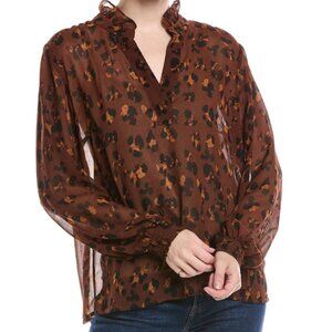 CAbi Obsess Blouse - Size L